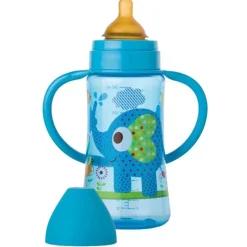 SARO Biberones-Biberon 360 ml tetina caucho y asas