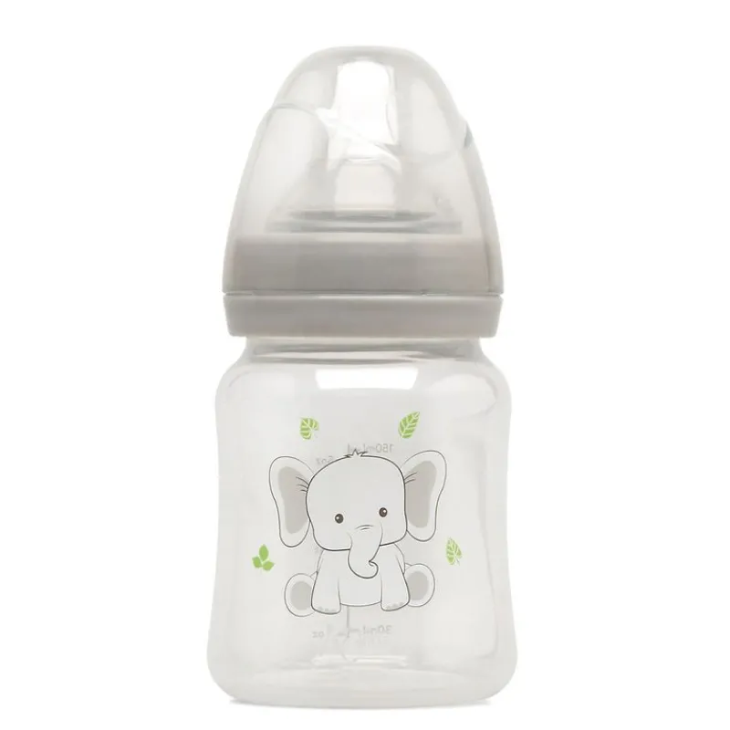 KIOKIDS Biberones-Biberon 180ml gris