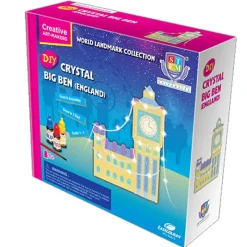 DRIM DISCOUNT Manualidades-Big Ben con Luz para Decorar