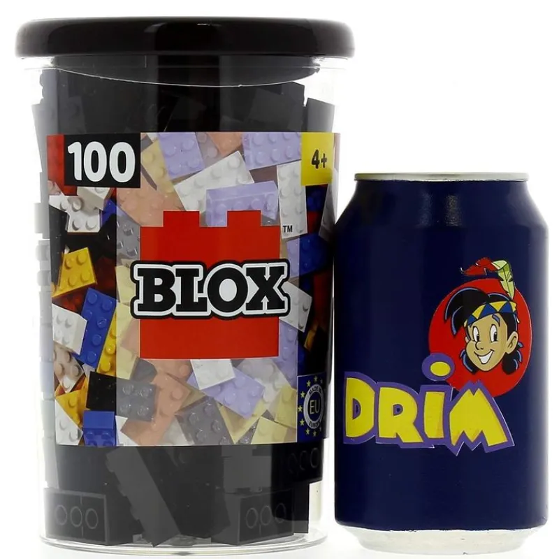 Blox Bote 100 Bloques Negros*SIMBA Outlet