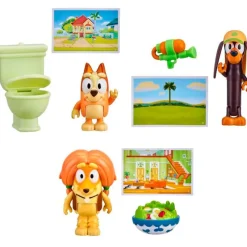 FAMOSA Figuras Y Figuras De Acción-Bluey Pack Figura con Accesorio Surtida