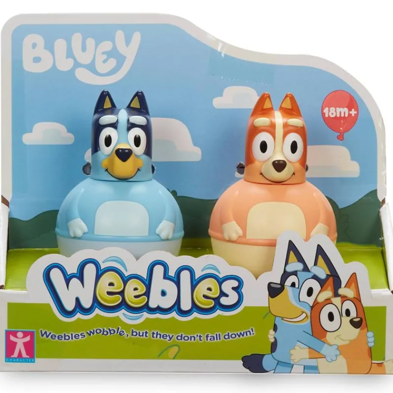 Bluey Weebles Tentetieso Pack 2 Surtido*FAMOSA Outlet