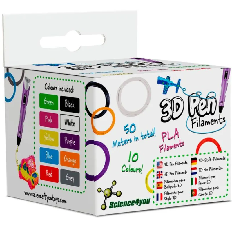 Bolígrafo 3D Pack Recarga*SCIENCE 4 YOU Online