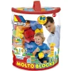 MOLTO Puzzles Y Construcciones|Primera Infancia Y Preescolar-Bolsa Bloques 80 Piezas