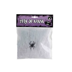 RUBIE'S Halloween-Bolsa Mini Telaraña Blanca