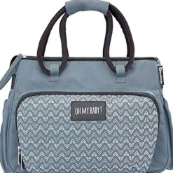 Bolso Cambiador Boho Gris*BADABULLE Online