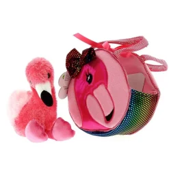 Bolso Flamingo con Peluche de 21cm*SELECCION DRIM Clearance