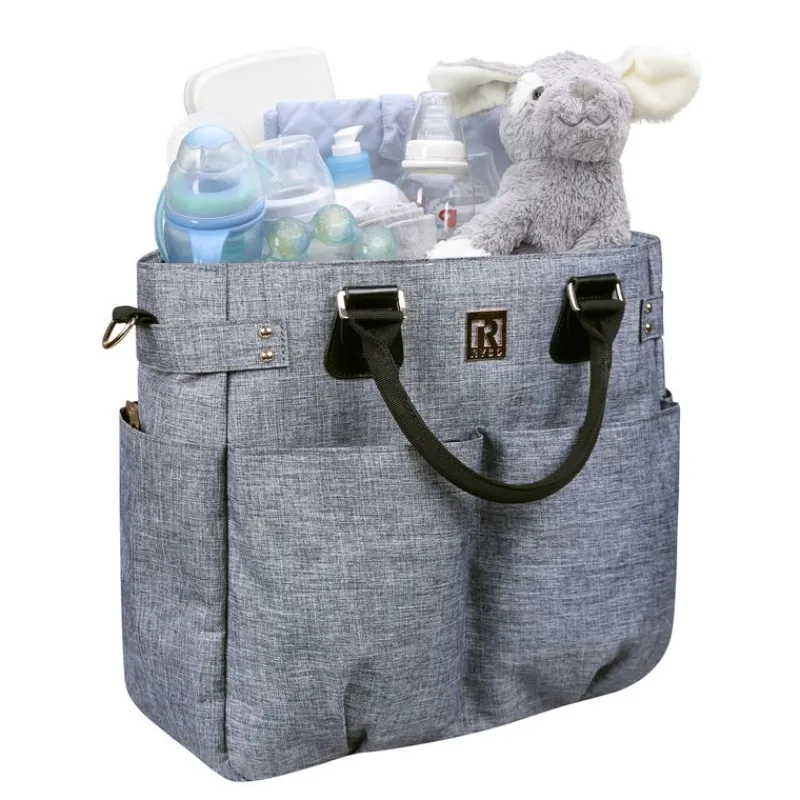 RYCO Bolsos Maternales-Bolso Maternal Britney Grey