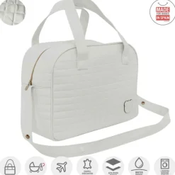 CAMBRASS Ropa De Cuna-Bolso Maternal Gofre Beige
