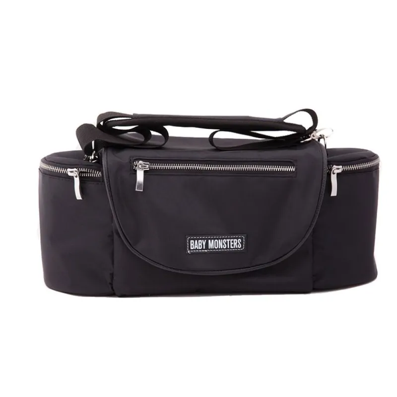 BABY MONSTER Bolsos Maternales-Bolso Organizador Paseo Andorra Black