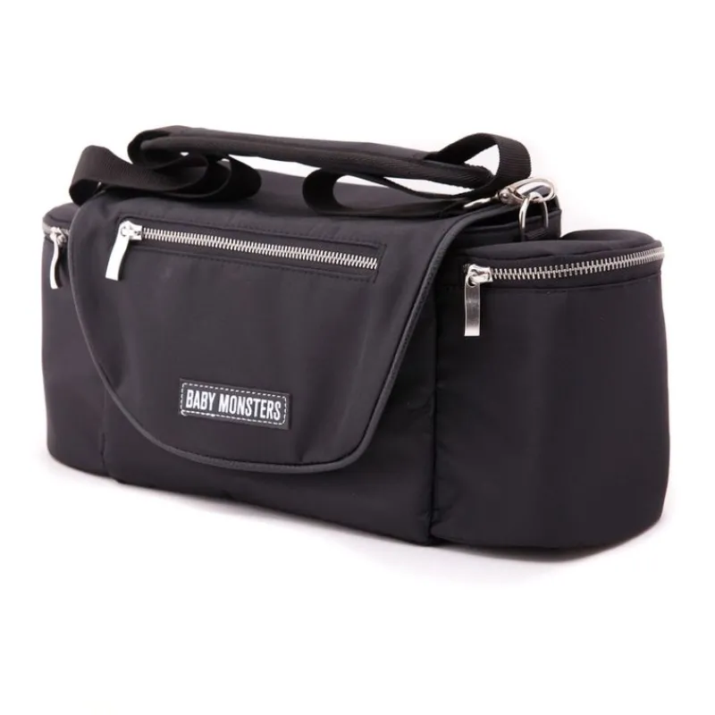 BABY MONSTER Bolsos Maternales-Bolso Organizador Paseo Andorra Black