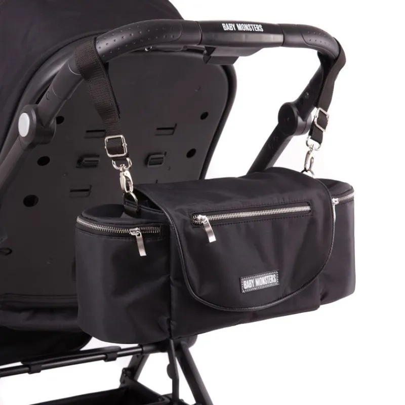 BABY MONSTER Bolsos Maternales-Bolso Organizador Paseo Andorra Black