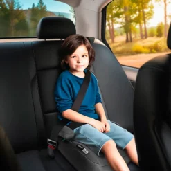 Booster Pamy I-Size c/cinturón Negro +125cm*ASALVO Outlet