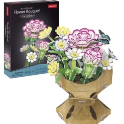 Bouquet Construcción 3D Flores Rosas*SELECCION DRIM Clearance