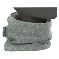 VADEBEBE Accesorios Y Complementos Para El Paseo-Braga Cuello Polar Estrella Blanca