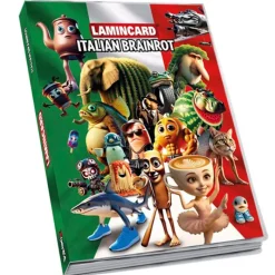 BIZAK Manualidades-Brain Rot Italian Thingy Álbum Cromos Premium