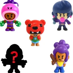 BIZAK Figuras Y Figuras De Acción-Brawl Stars Pack 5 Figuras Surtido