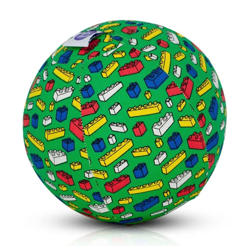 BUBABLOON Sonajeros-Forro para globos Bloques Verde