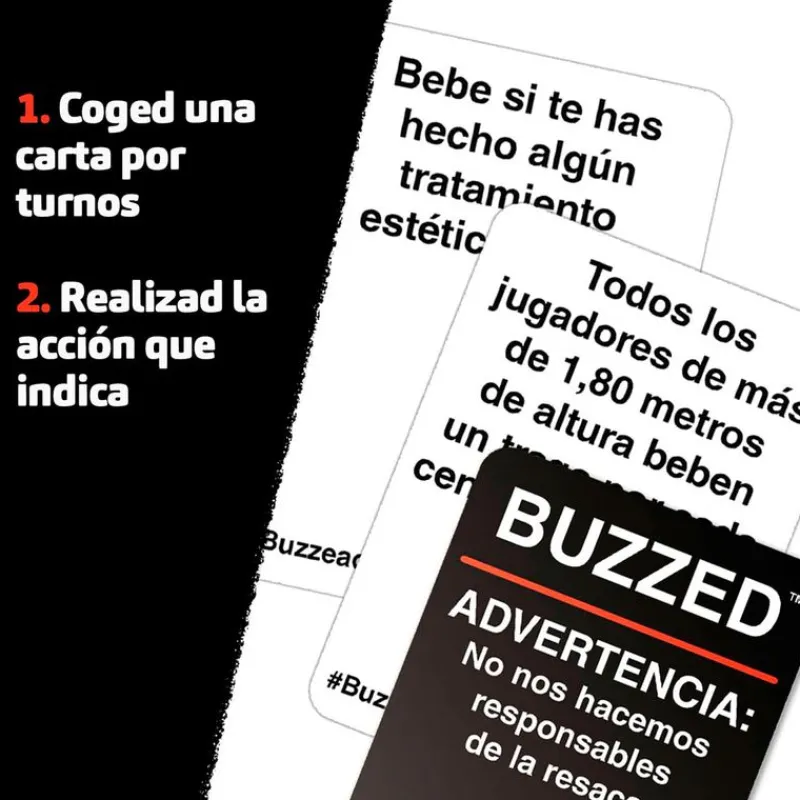 Buzzed Juego Cartas +18*IMC Online