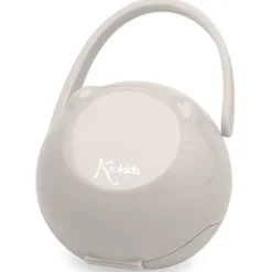 KIOKIDS Chupetes Y Dentición-Cajita portachupete Gris
