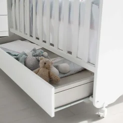 MICUNA Mobiliario Para Bebés-Cajón Bajo Cuna CP-949 Blanco