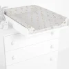 MICUNA Mobiliario Para Bebés|Cambiadores-Cambiador para Cómoda Oso Corazones Beige