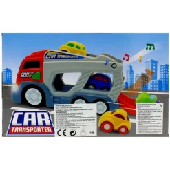 DRIM DISCOUNT Vehículos, Trenes Y Parkings-Camión de Transporte con Vehículos