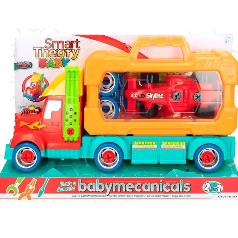 Camión Portacoches Desmontable*COLOR BABY New