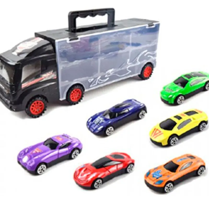 Camión Transporte con 6 Coches*DRIM DISCOUNT Best