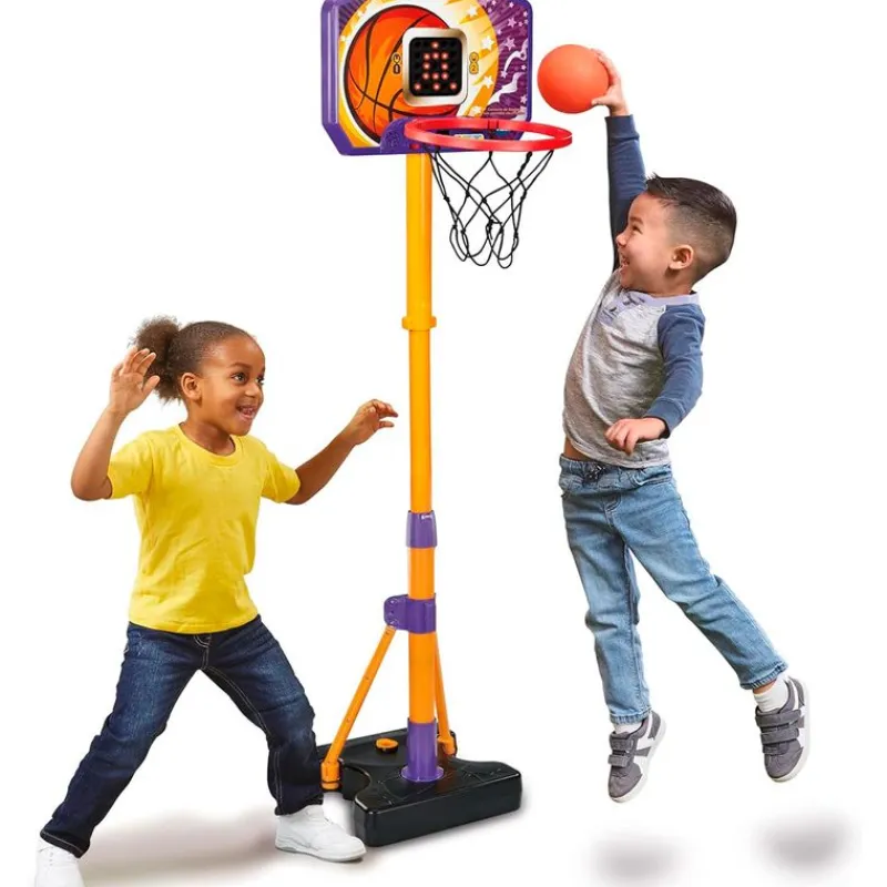 VTECH Deportivos-Canasta de Basket con Pantalla Electrónica