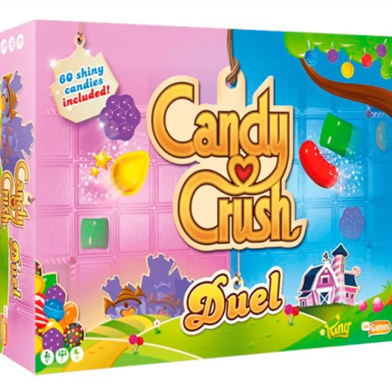 SELECCION DRIM Juegos Para Expertos-Candy Crush Duel Juego de Mesa