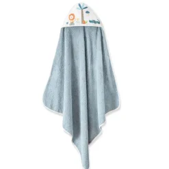 Capa baño + babero Leon Palmera Petroleo*INTERBABY New