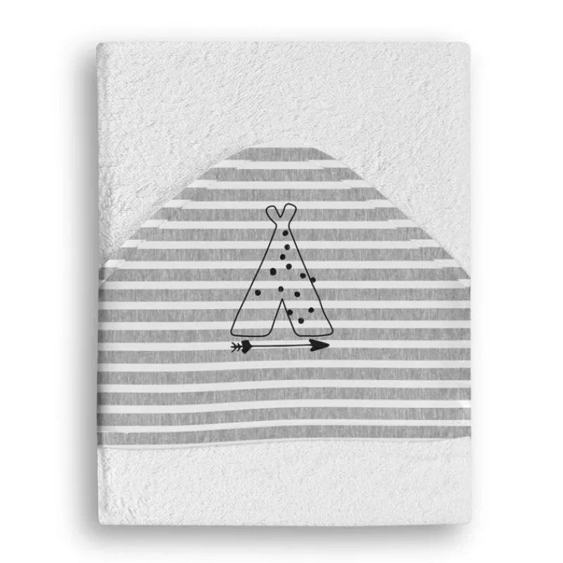 BIMBI DREAMS Capas De Baño Para Bebés-Capa de Baño 100x100 Tipi