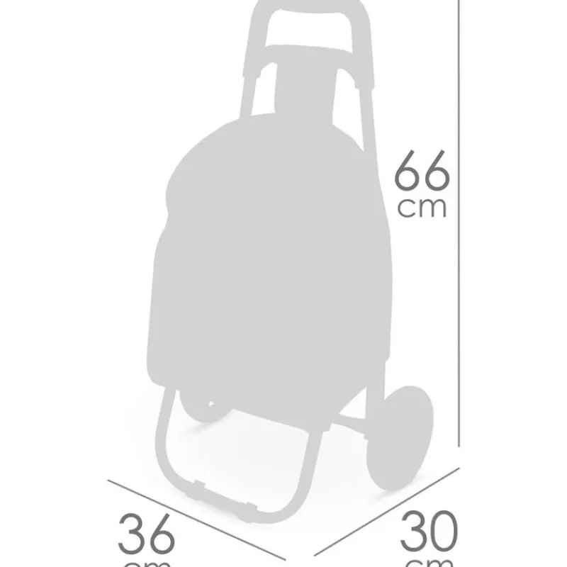 DECUEVAS Juegos Y Juguetes De Imitación-Carrito de la Compra Tulipe Plegable