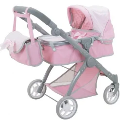 SELECCION DRIM Juegos Y Juguetes De Imitación|Muñecas-Carro de Muñeca 2 en 1