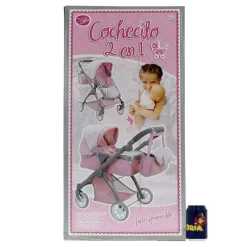 SELECCION DRIM Juegos Y Juguetes De Imitación|Muñecas-Carro de Muñeca 2 en 1