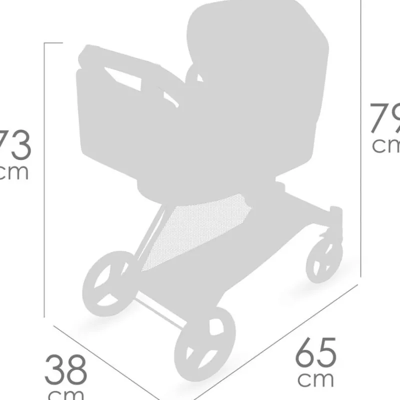 Carro de Muñecas Capriccio 3x1*DECUEVAS Discount