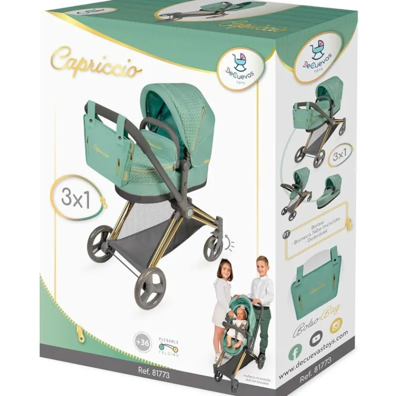 Carro de Muñecas Capriccio 3x1*DECUEVAS Discount