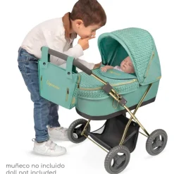 DECUEVAS Muñecas|Juegos Y Juguetes De Imitación-Carro de Muñecas Capriccio con Sombrilla