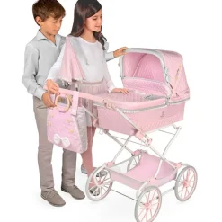 DECUEVAS Muñecas|Juegos Y Juguetes De Imitación-Carro de Muñecas Sophie Plegable con Sombrilla