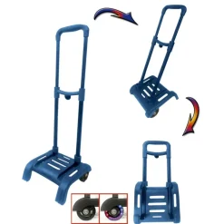 Carro Mochila Plegable Azul*COPYWRITE Discount