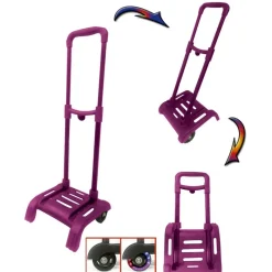 Carro Mochila Plegable Rosa*COPYWRITE New