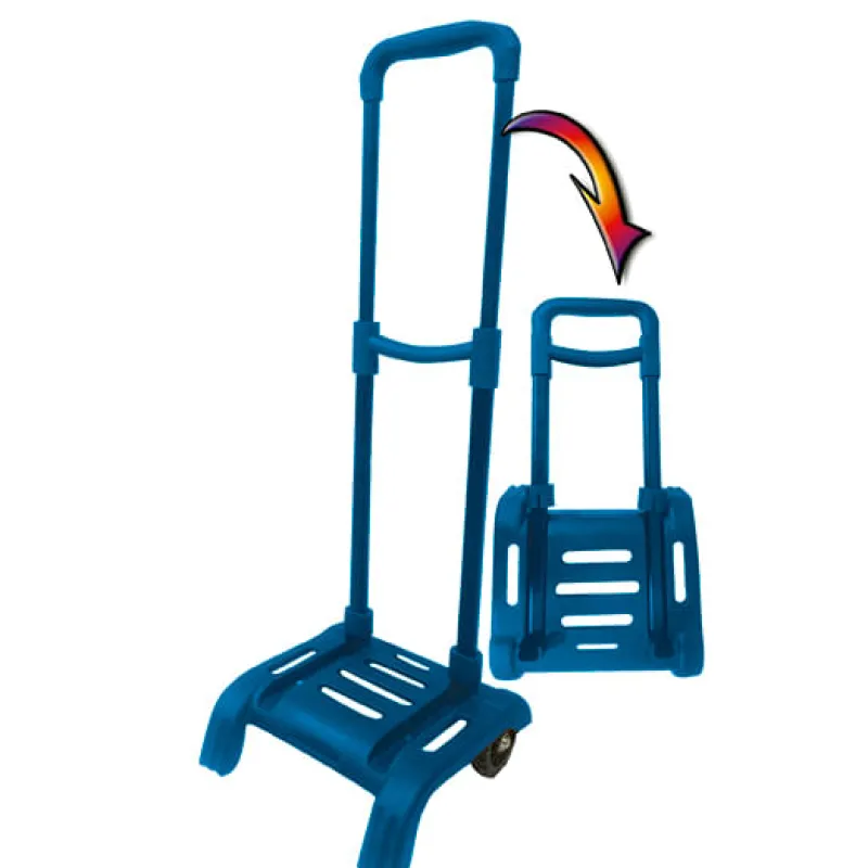 COPYWRITE Escolar-Carro Portamochila Plegable Azul