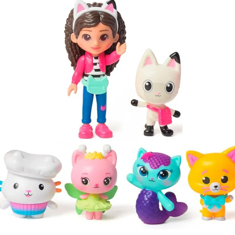 SPIN MASTER Figuras Y Figuras De Acción-Casa de Muñecas de Gabby Pack Personajes Película