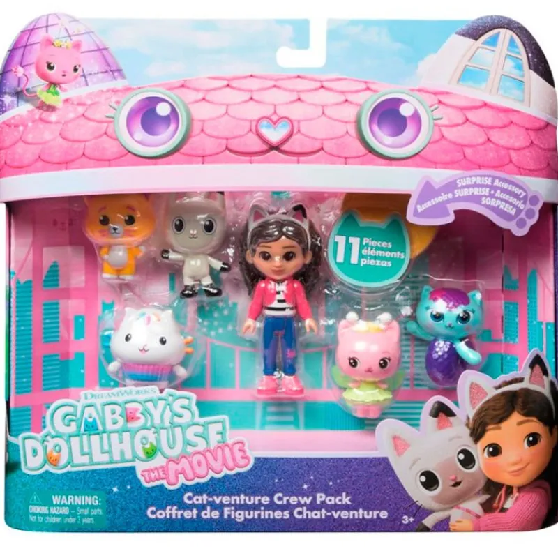 SPIN MASTER Figuras Y Figuras De Acción-Casa de Muñecas de Gabby Pack Personajes Película