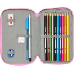 SAFTA Escolar-Casa Muñecas de Gabby Estuche Doble