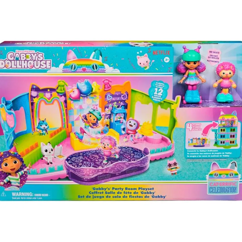 SPIN MASTER Figuras Y Figuras De Acción-Casa Muñecas de Gabby Sala de Fiestas