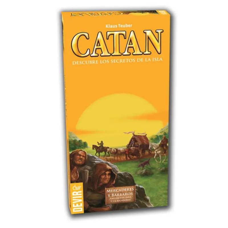 Catan: mercaderes y bárbaros 5-6 jugadores*DEVIR Hot