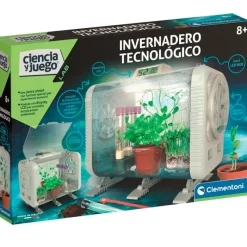 CLEMENTONI Juegos Y Juguetes Educativos-Ciencia y Juego Lab Invernadero Tecnológico