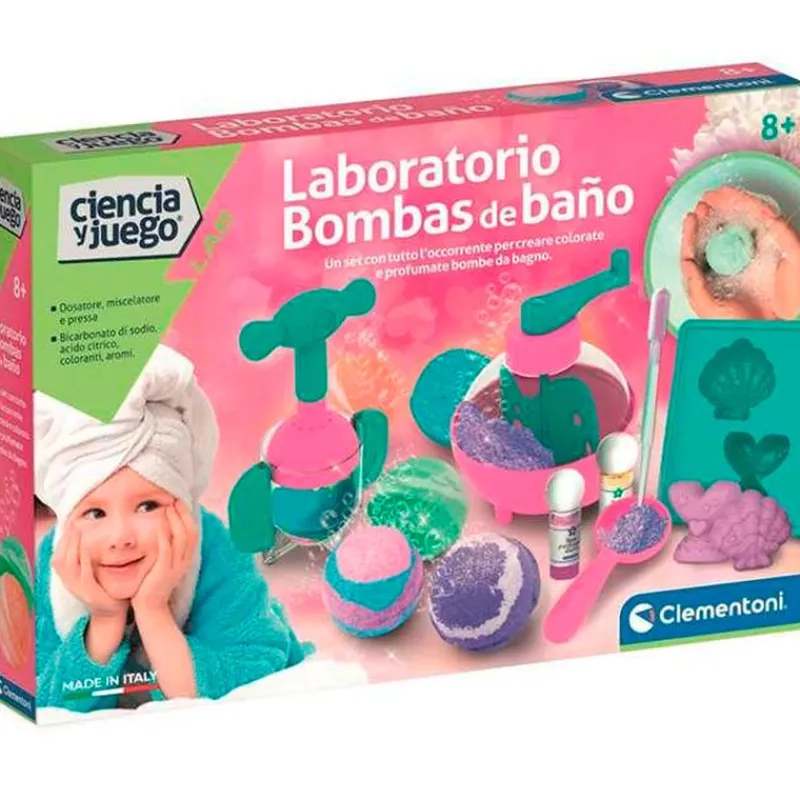 Ciencia y Juego Laboratorio Bombas de Baño*CLEMENTONI
